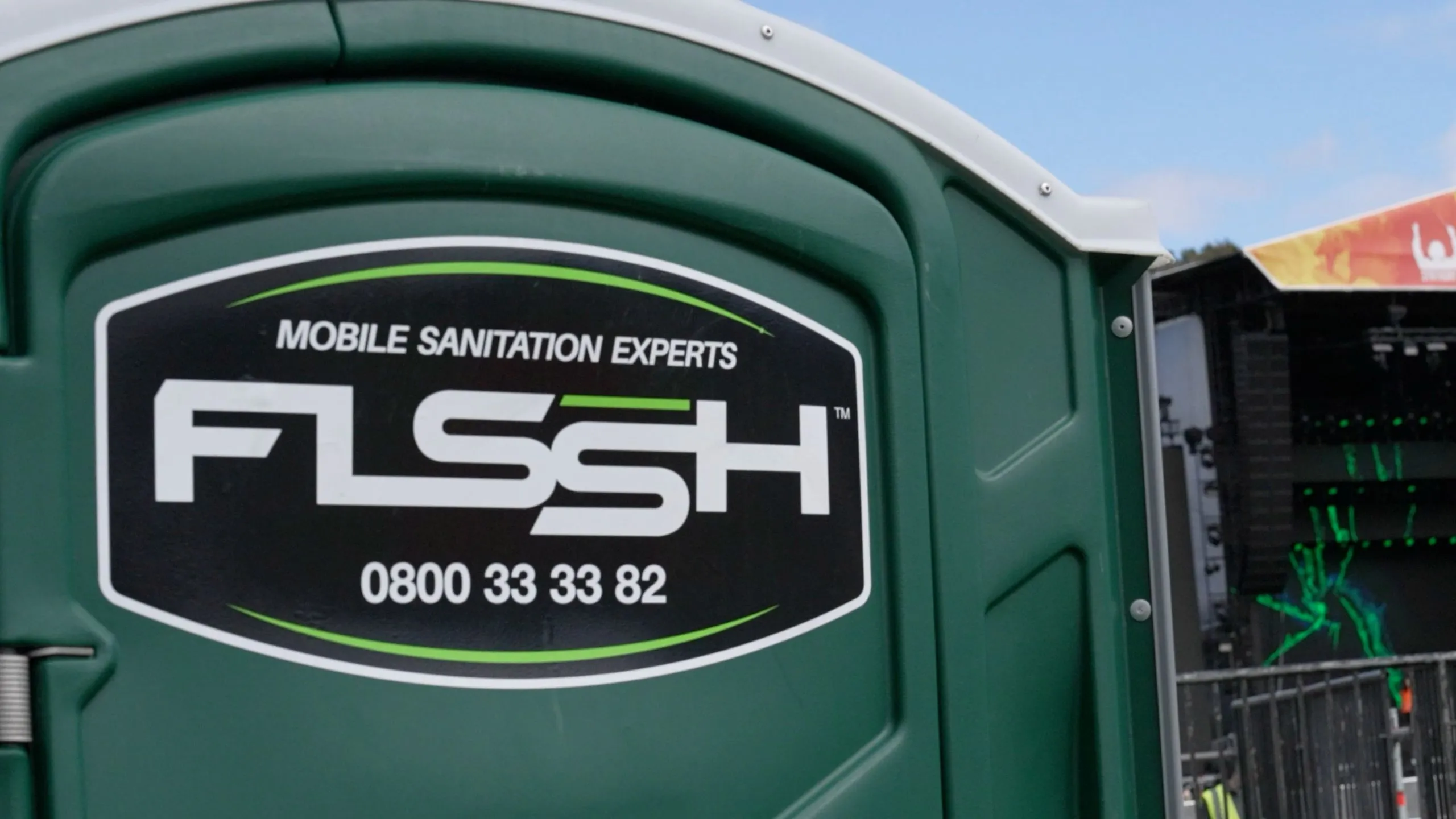 FLSSH event toilet at a concert